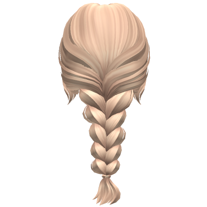 Soft Messy Braid In Blonde Roblox Item Rolimon S