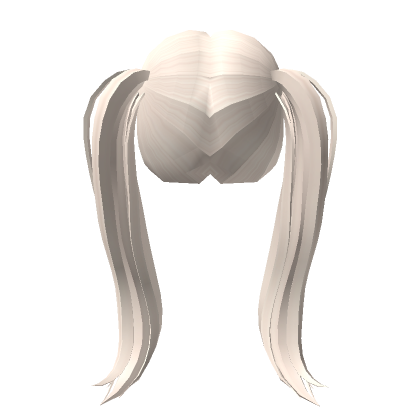 Long Blonde Anime Hair Base Roblox