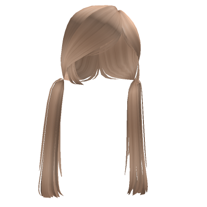 Sweet Wispy Pigtails In Blonde Roblox