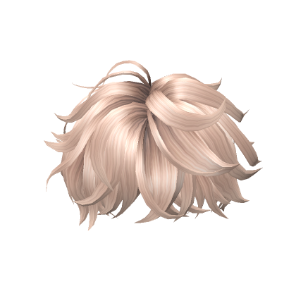 Blonde Soft Messy Hairstyle Roblox