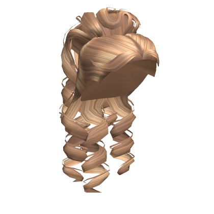 Victorian Half Up Curls In Blonde Roblox