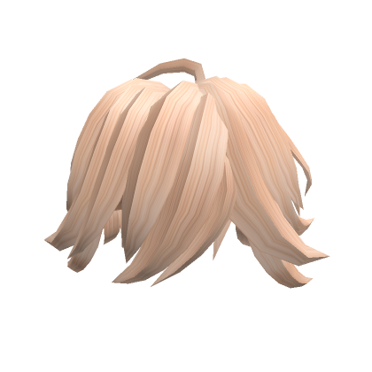 Side Swept Anime Hair Blonde Roblox