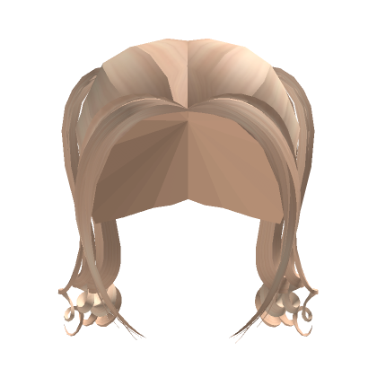 Long Swirly Pigtails In Blonde Roblox Item Rolimon S