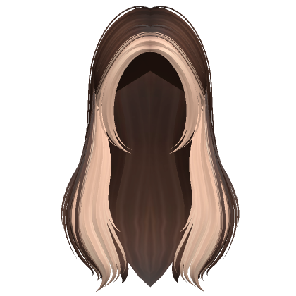 Long Soft Straight Swan Song Hair Brown Blonde Roblox