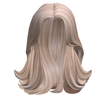 Butterfly Haircut W Curtain Bangs Hot Blonde Roblox