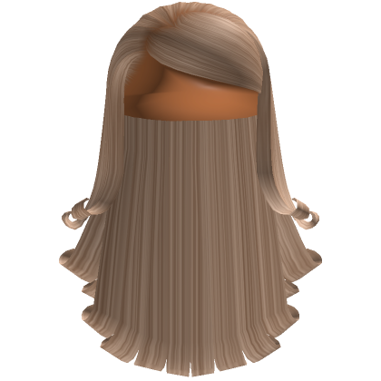 Blonde Heart Swoop With Flipped Ends Roblox