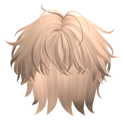 Soft Anime Style Hair Blonde Roblox