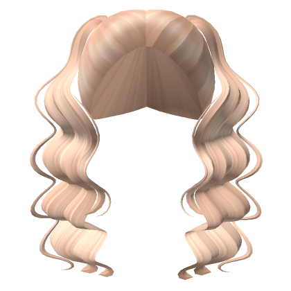 Wavy Ponytails In Blonde Roblox Item Rolimon S