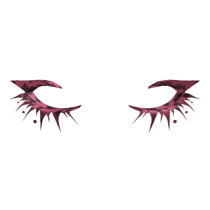 Hot Pink Leopard Punk Eyelashes Roblox Item Rolimon S