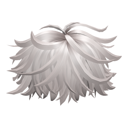 Messy Fluffy Anime Hair Ash Roblox