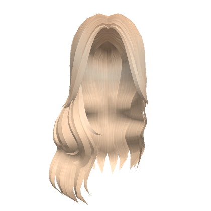 Warm Blonde Long Soft Middle Part Curls Roblox Item Rolimon S