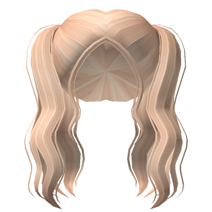Popular Blonde Wavy Pigtails Roblox Item Rolimon S
