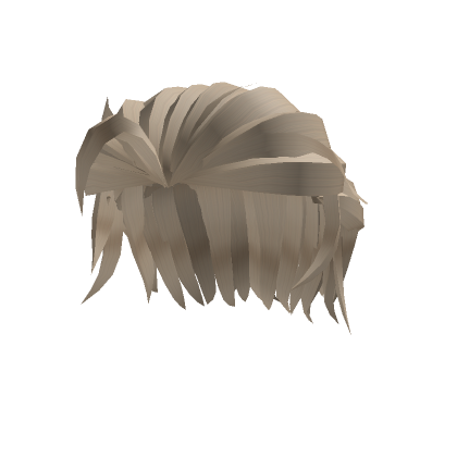 Blonde Messy Half Bun Roblox
