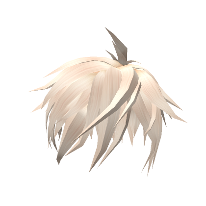 Messy Blonde Hairstyle Roblox