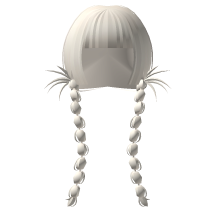 Y K Bubble Braid Messy Blonde Roblox