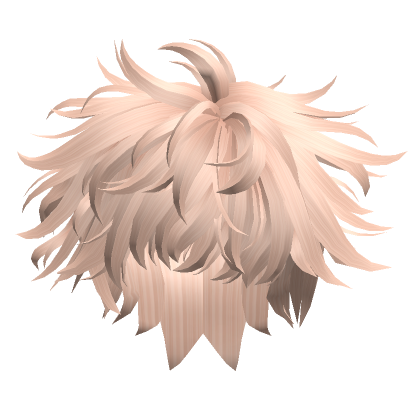Wolf Cut Fluffy Messy Hair In Blonde Roblox