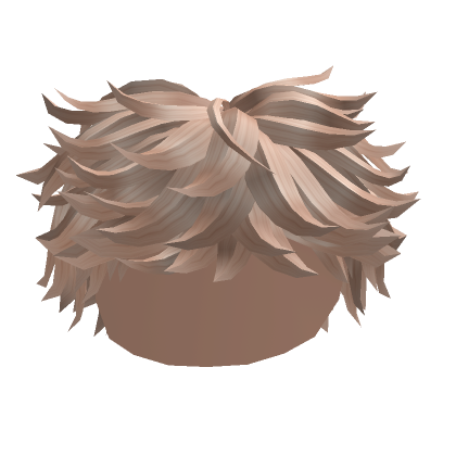 Blonde Messy Hair Roblox