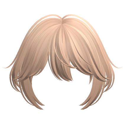 Blonde Anime Straight Bangs Roblox