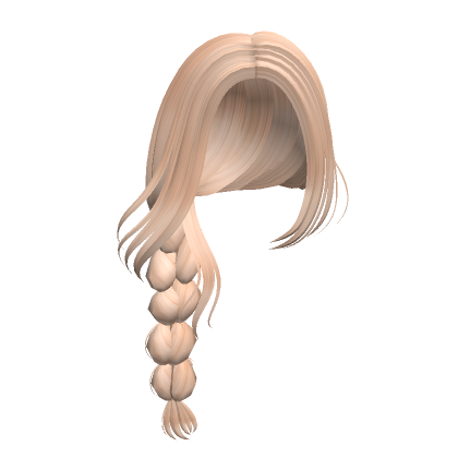 Cute Long Blonde Side Braid Roblox Item Rolimon S