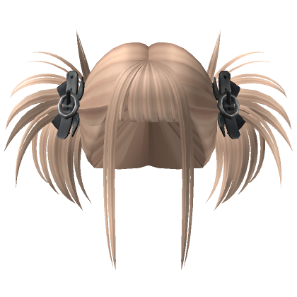 Punk Spiky Pigtails In Blonde Roblox