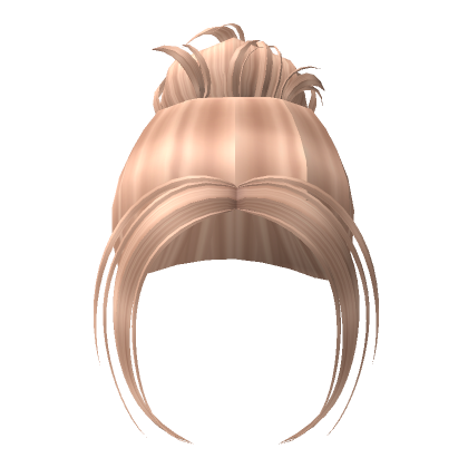 Cute Messy Bun In Blonde Roblox Item Rolimon S