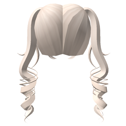 Swirly Pigtails In Light Blonde Roblox Item Rolimon S