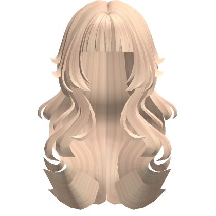 Lush Wavy Grunge Wolf Hair Blonde Roblox