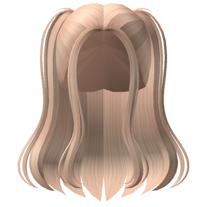 Luscious Half Up Half Down Pigtails Blonde Roblox