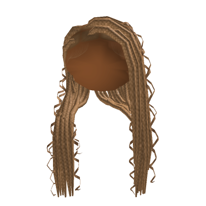 Side Part Braids Blonde Roblox