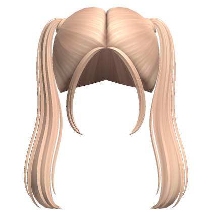 High Wavy Preppy Pigtails In Blonde Roblox
