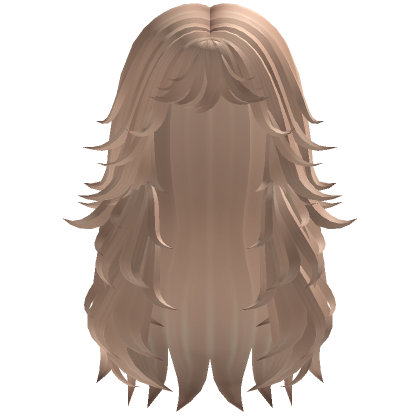 Long Choppy Layered Wolfcut Blonde S Code Price RblxTrade