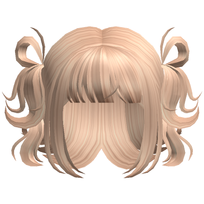 Y2K Swirly Pigtails In Blonde Roblox
