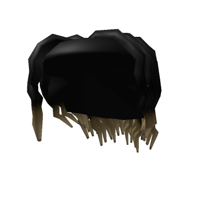 Black To Blonde Curly Tied Up Dreads Roblox
