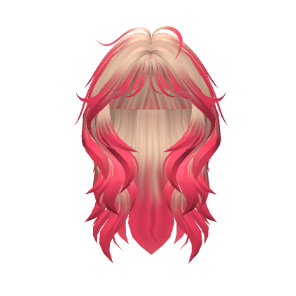 Rockstar Wolfcut Blonde To Pink S Code Price Rblxtrade