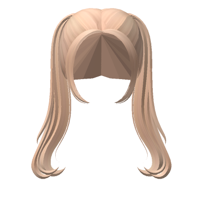 Cutesy Blonde Pigtails Roblox