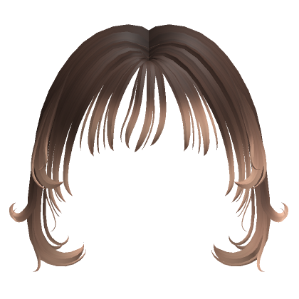 Hime Wispy Bangs In Brown N Blonde Roblox