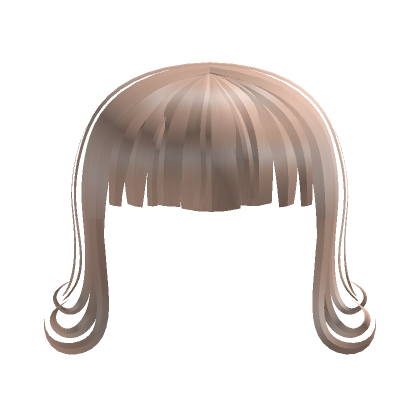 ୨୧ swirly chopped blunt bangs blonde Roblox Item Rolimon s