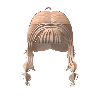 Cute Bubble Braid Pigtails In Blonde S Code Price Rblxtrade