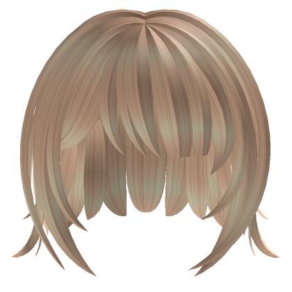 Blonde Short Girl Hair Roblox