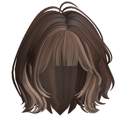 Two Tone Short Grunge Bob In Blonde Highlights Roblox