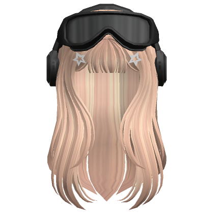 Grunge Hair W Goggles In Blonde Roblox Item Rolimon S