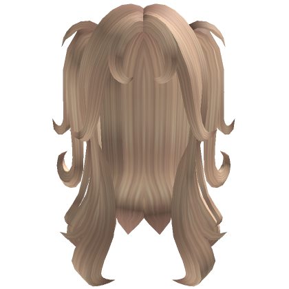 Swirly Half Up Anime Pigtails Blonde S Code Price RblxTrade