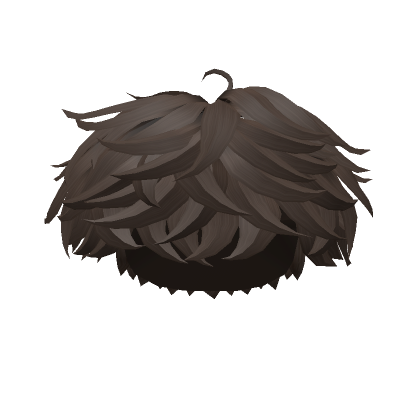 Super Messy Fluffy Hair Brown Brunette Roblox
