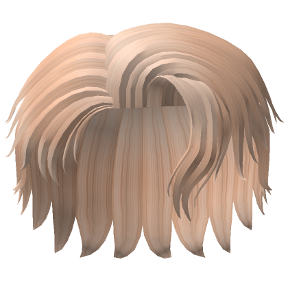 Blonde Slick Side Pushed Hair Roblox