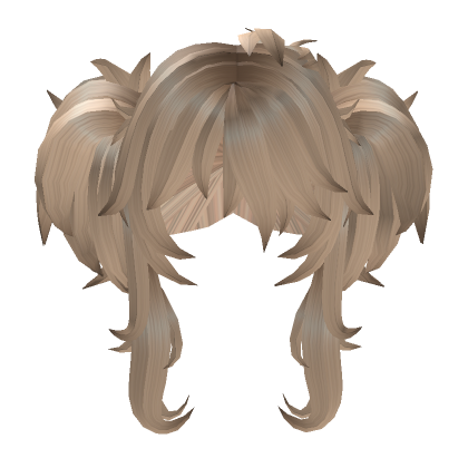 Y K Blonde Emo With Medium Pigtails Hair Roblox