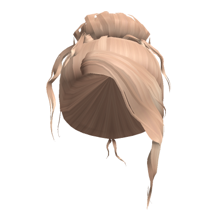Elegance Messy Updo W Wavy Side Bang Blonde Roblox