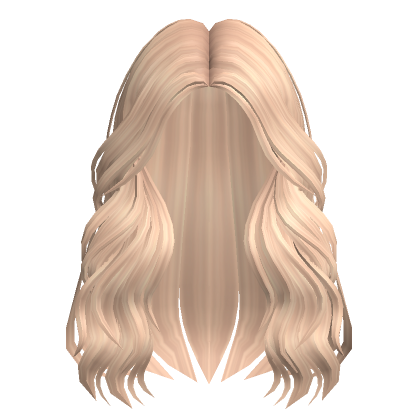 Cozy Long Wavy Hair In Blonde Roblox
