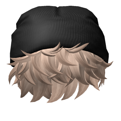 Blonde Messy Beanie Hair Roblox