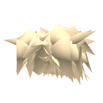 Blonde Messy Hair Roblox