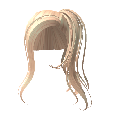 Classy Flowy Pony In Blonde Roblox
